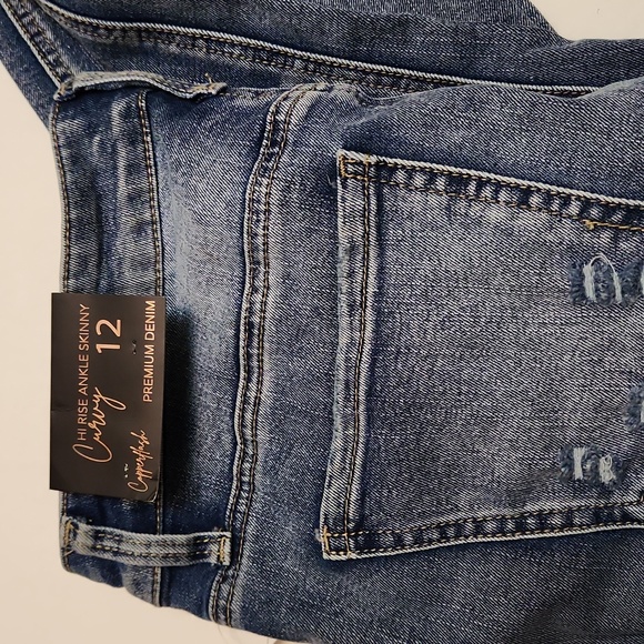 Copperflash High-rise skinny jeans Sz 12 - Picture 2 of 7
